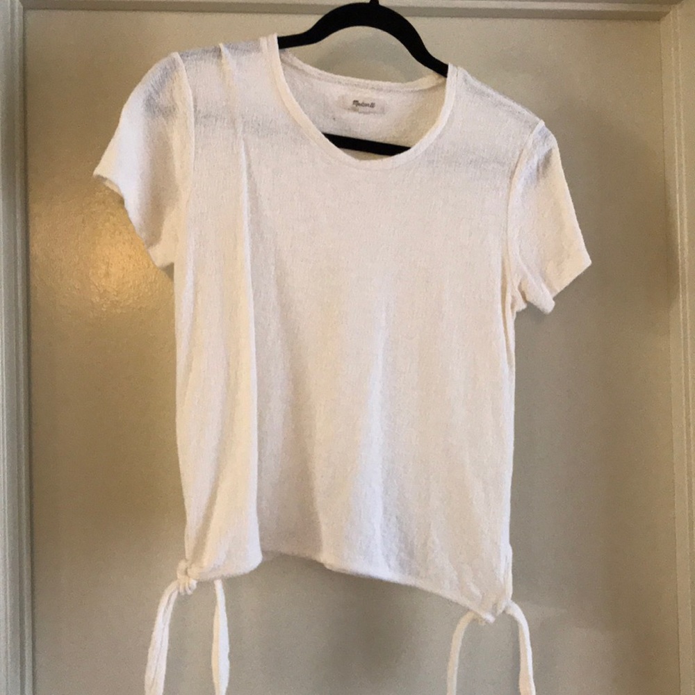 Madewell side-tie top